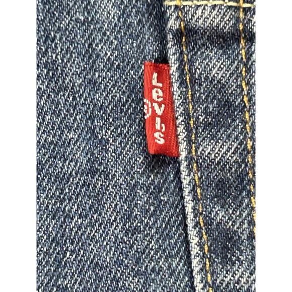 Levi strauss 517 Jeans Mens W34 L29 Straight Leg Boot Cut Blue Denim - Picture 14 of 15